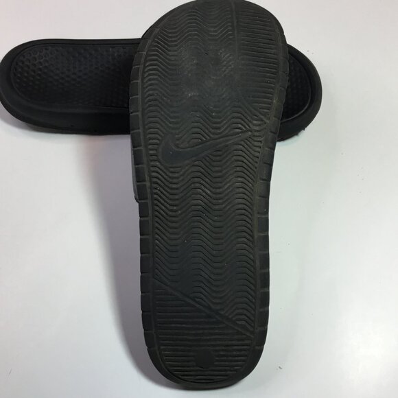 Nike Sandals Mens 12 Benassi JDI Classic Slide Black Slip On Casual 343880-090 - Picture 8 of 8